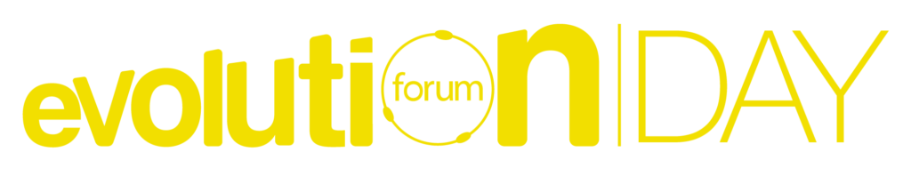 logo orizzontale evolution day barretta gialla