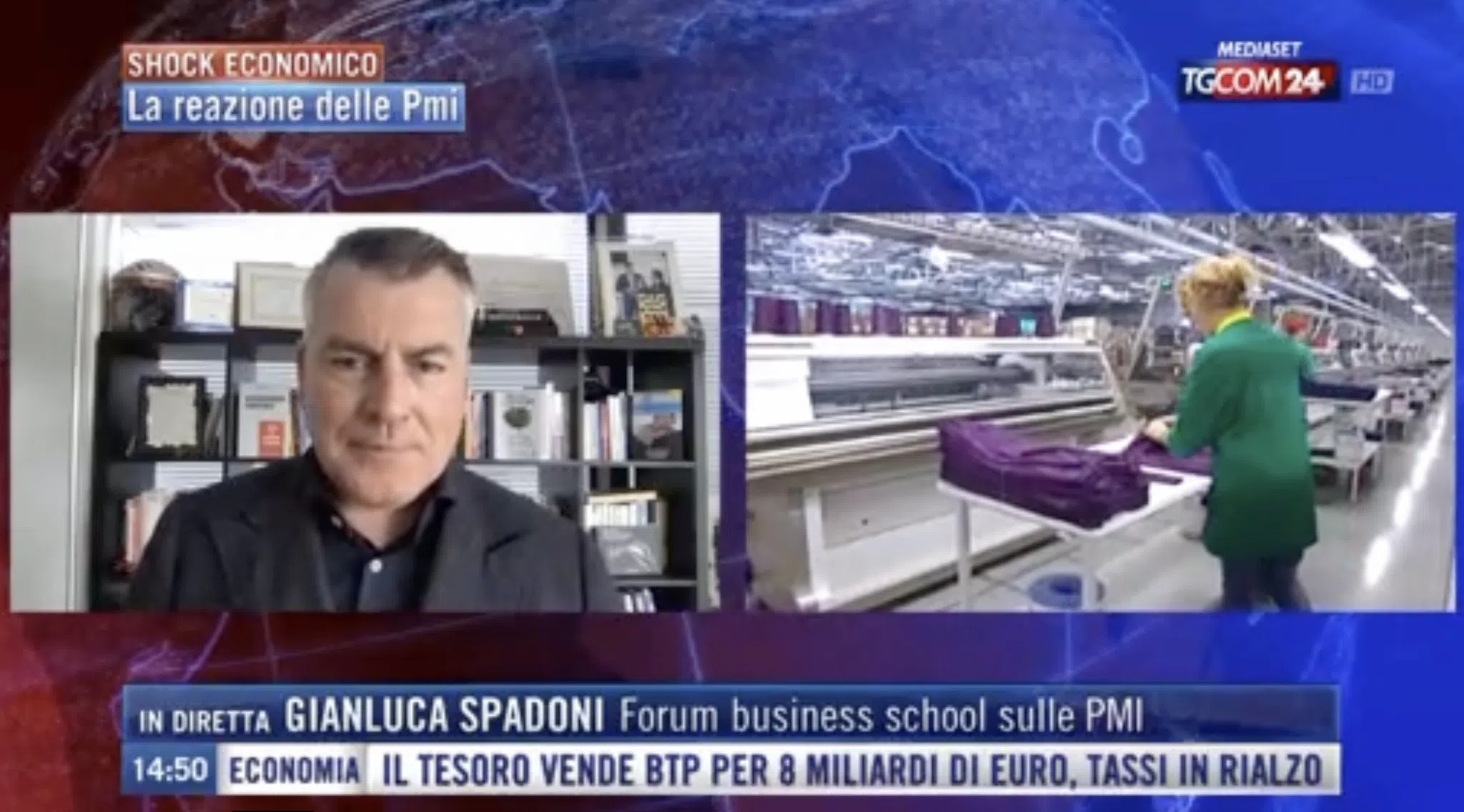 TGCOM 24 - PMI, Tensioni Geopolitiche e Incertezza