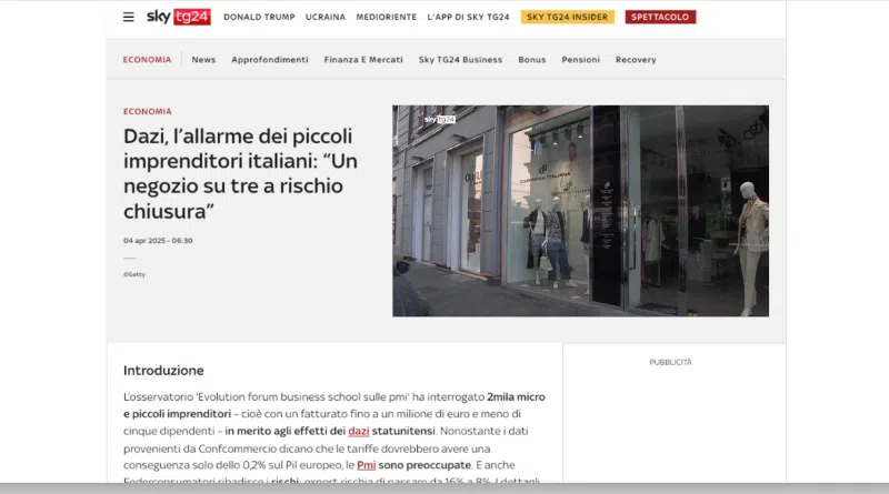 skytg24 osservatorio aprile25